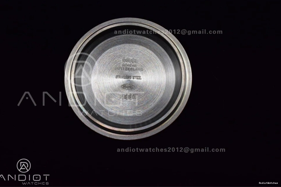 Dial VR SS Best 904L 1:1 Clean Steel Black Stretchable Edition Bracelet on Air-King 126900 500 0417